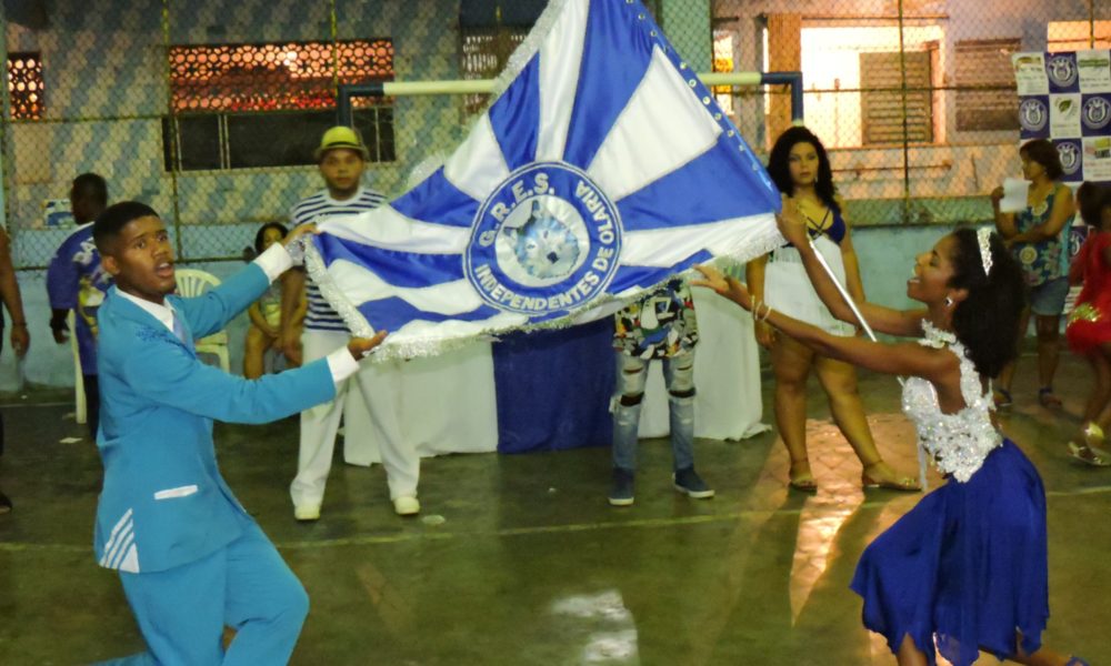 Independentes de Olaria anunciam novo casal de mestre-sala e porta-bandeira