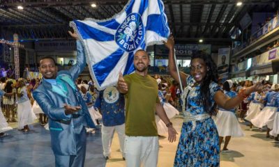 Astro da série Grey’s Anatomy cai no samba na Beija-Flor