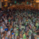 Cubango embala uma multidão no último ensaio técnico para o Carnaval