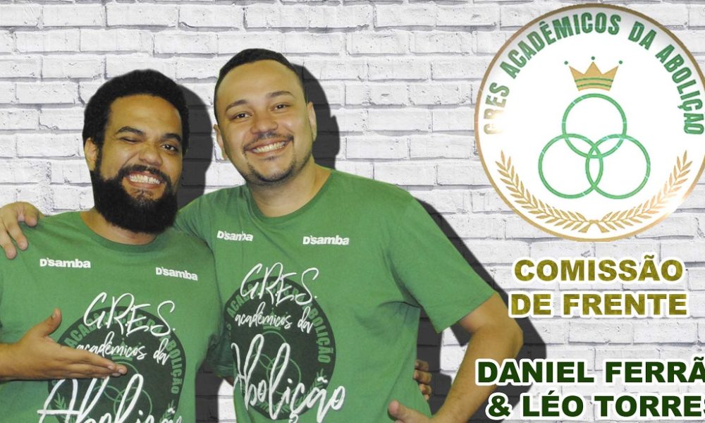 Dupla de coreógrafos segue na Acadêmicos da Abolição