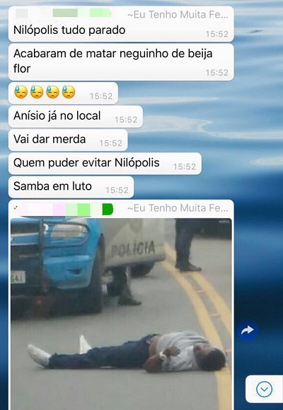 Fake news Neguinho