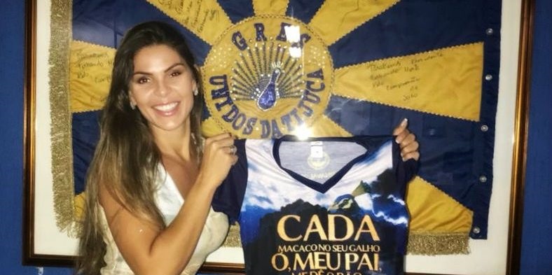 Unidos da Tijuca anuncia Elaine Azevedo como rainha de bateria