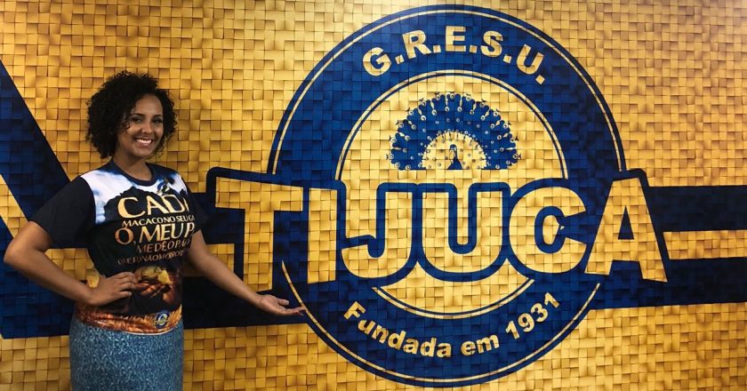 Unidos da Tijuca contrata porta-bandeira Raphaela Caboclo