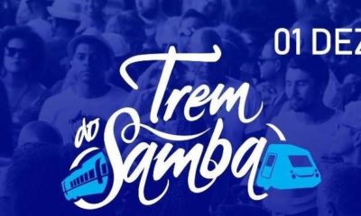 Trem do Samba parte no sábado em comemoração ao Dia Nacional do Samba