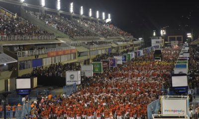 Final de semana foi de chuva e grandes ensaios técnicos na Sapucaí