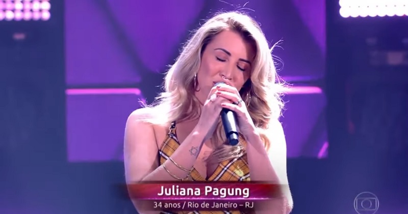 Após eliminação no The Voice Brasil, Juliana Pagung ganha o carinho de fãs e colegas do Carnaval