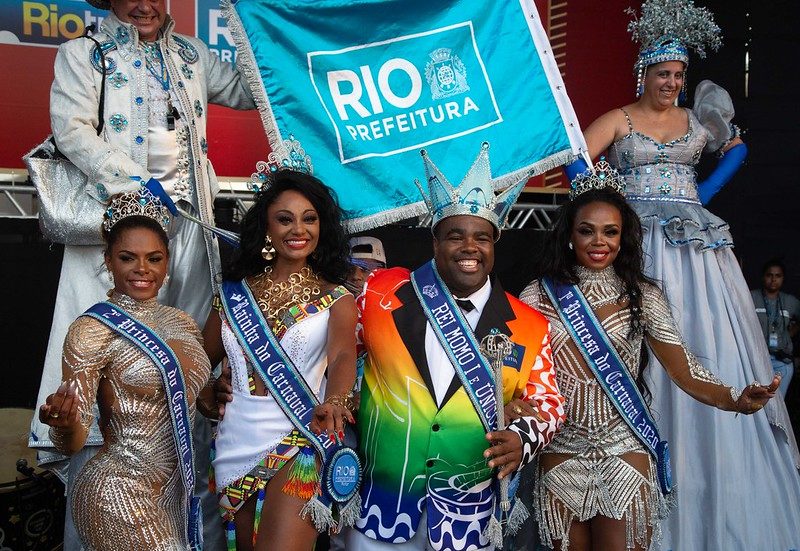 Djeferson Mendes e Camila Silva são eleitos Rei Momo e Rainha do Carnaval 2020