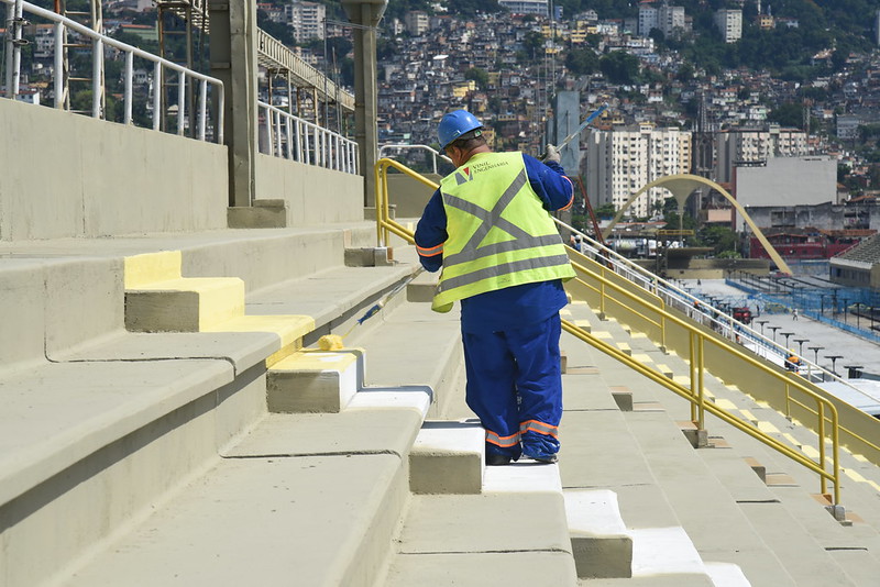 Riotur Obras do Sambódromo estão dentro do cronograma