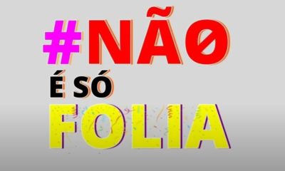 Torcidas das escolas de samba apoiam o movimento #nãoésófolia