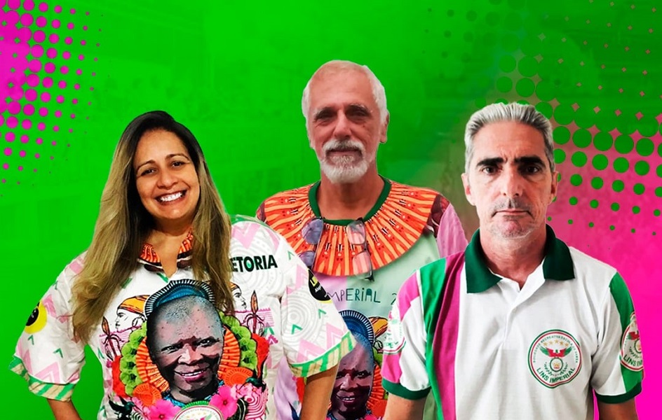 Trio ocupará Direção de Carnaval da Lins Imperial