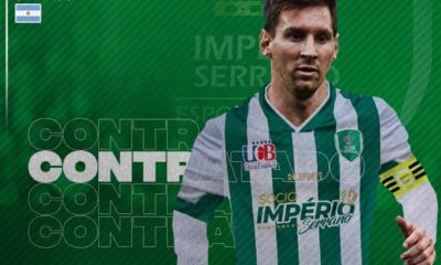 Império Serrano quer Messi para o time de futebol