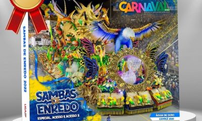 Veja a capa do CD do Carnaval de São Paulo