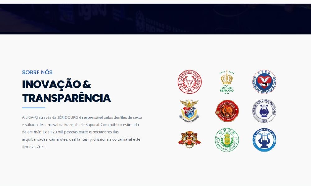 Site oficial da Liga-RJ está no ar