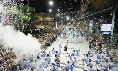 Escolas brincam o Carnaval na Cidade do Samba