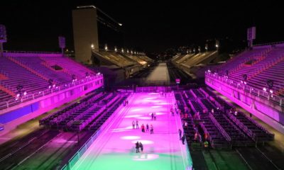 Sambódromo ganha iluminação cênica