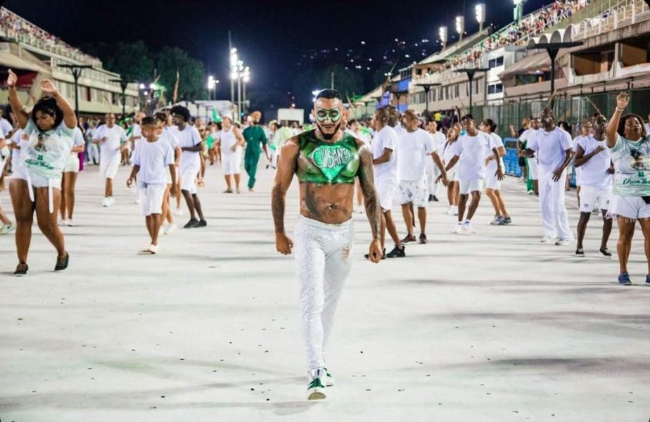 Muso se destaca em ensaio técnico da Acadêmicos do Cubango