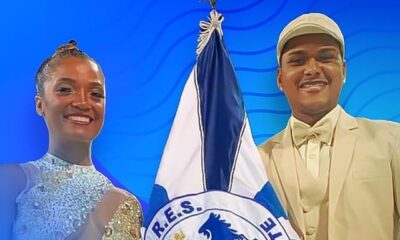 Unidos da Ponte apresenta novo casal de mestre-sala e porta-bandeira