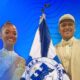 Unidos da Ponte apresenta novo casal de mestre-sala e porta-bandeira
