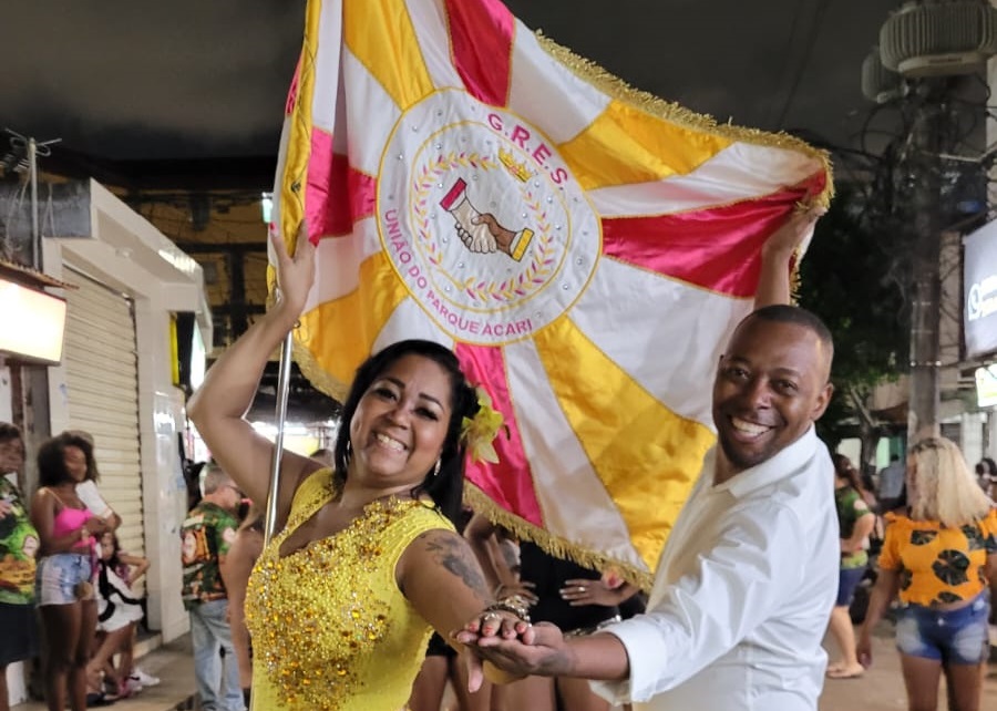 União do Parque Acari mantém casal de mestre-sala e porta-bandeira