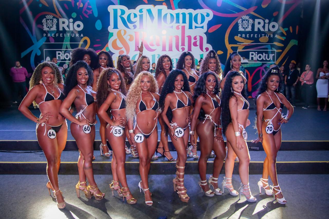 Veja as classificadas da terceira eliminatória do Concurso para Rainha do Carnaval