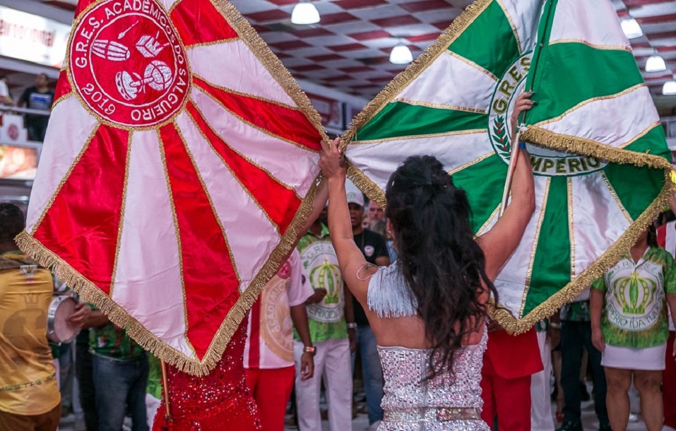 Salgueiro e Império da Tijuca ensaiarão na Rua Conde de Bonfim no domingo