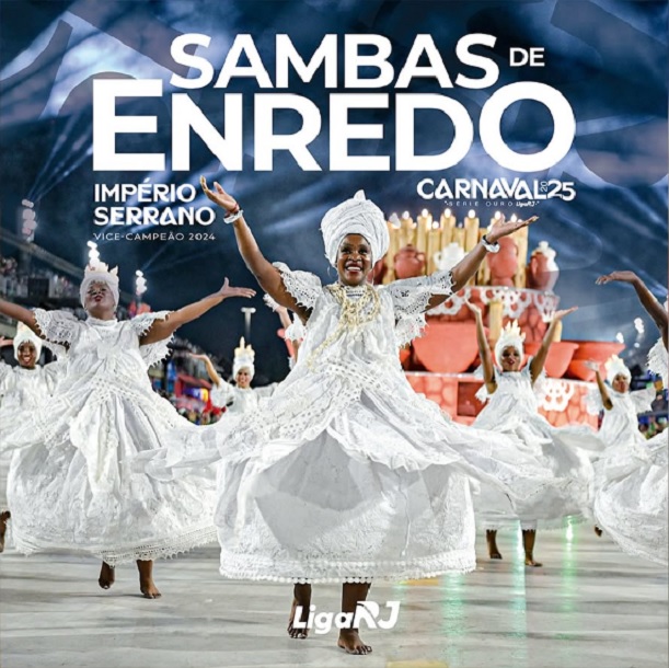 Veja a capa do álbum de sambas-enredo da Série Ouro