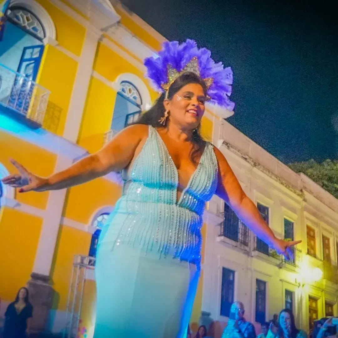 Lucia Tavares – Rainha da Beleza Plus Size Carnaval do Recife Sênior 2023